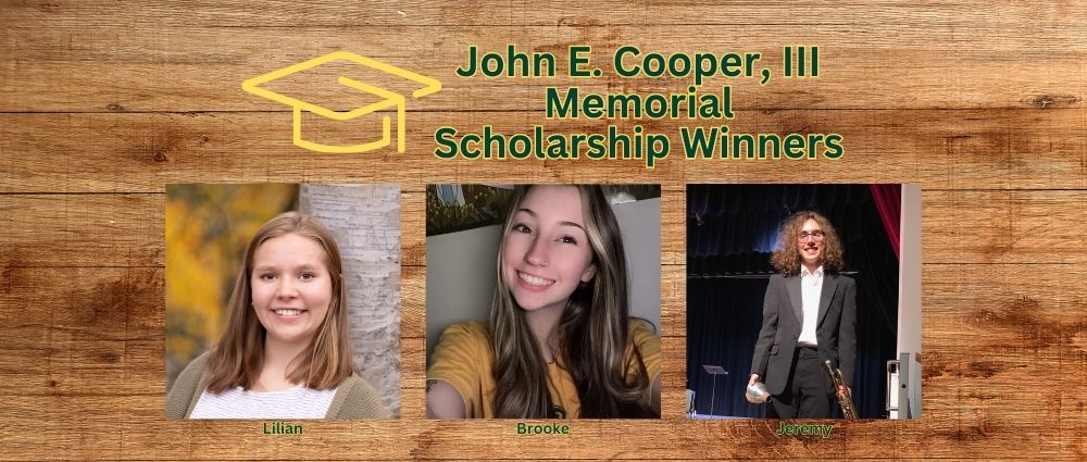 John E. Cooper, III Memorial Scholarship Winners 2024